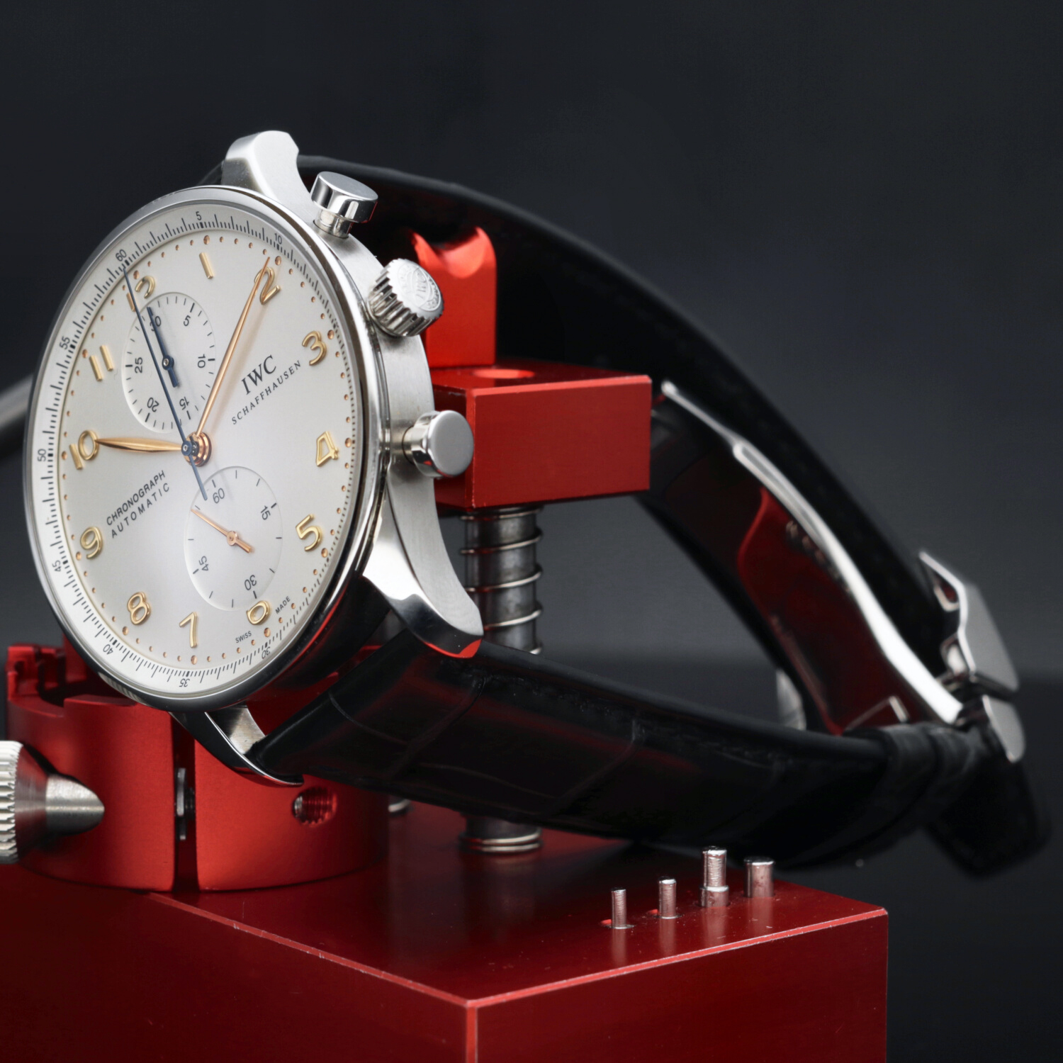 大森南朋さんが愛用する腕時計・IWC ポルトギーゼ クロノグラフ Ref 